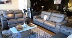 Marseille electric recliner 3 seater and 2 seater dark grey £2499 ( SWANSEA SUPERSTORE) - Click for more details