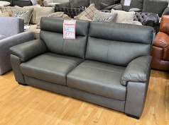 DALTON 3 SEATER SOFA GREY £499 (SWANSEA SUPERSTORE) - Click for more details