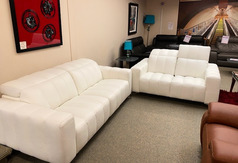 CATANIA 3 SEATER AND 2 SEATER WHITE £2199 (SWANSEA SUPERSTORE) - Click for more details