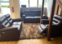 TIVOLI 3 SEATER, 2 SEATER POWER CHAIR BROWN £2499 (SWANSEA SUPERSTORE) - Click for more details