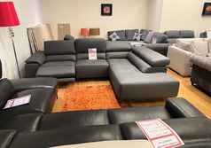 FLORENCE ELECTRIC  RECLINER CORNER SUITE - DARK GREY£1999 (SWANSEA SUPERSTORE) - Click for more details