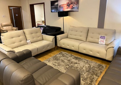 VICENZA 3 SEATER AND 2 SEATER CREAM £2999 (SWANSEA SUPERSTORE) - Click for more details