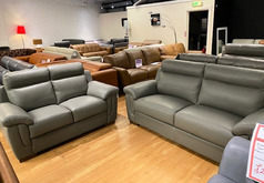 CEZANNE 3 SEATER AND 2 SEATER GREY   £1999 (SWANSEA SUPERSTORE) - Click for more details