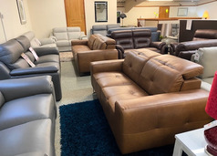 BARBERA 3 SEATER AND 2 SEATER TAN £2999 (SWANSEA SUPERSTORE) - Click for more details